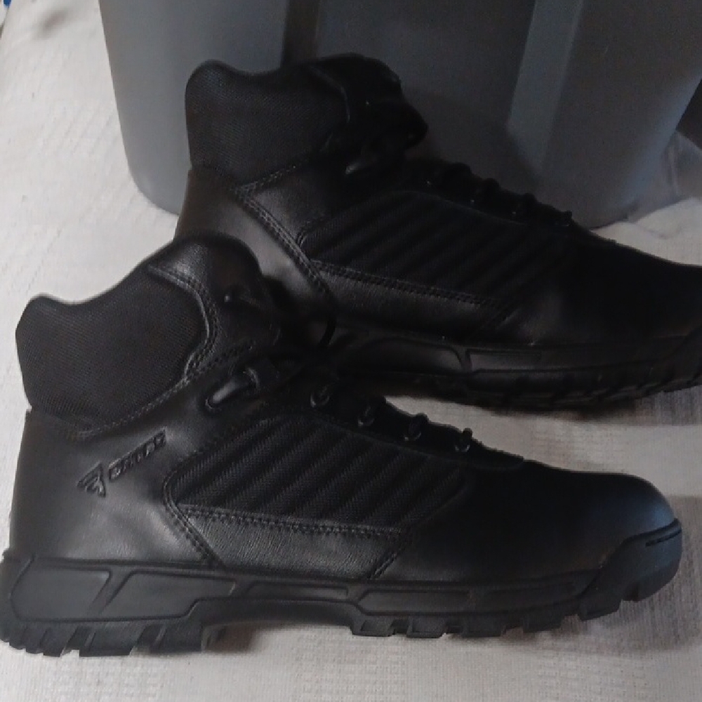Brahma Men's Black High-Top Boots